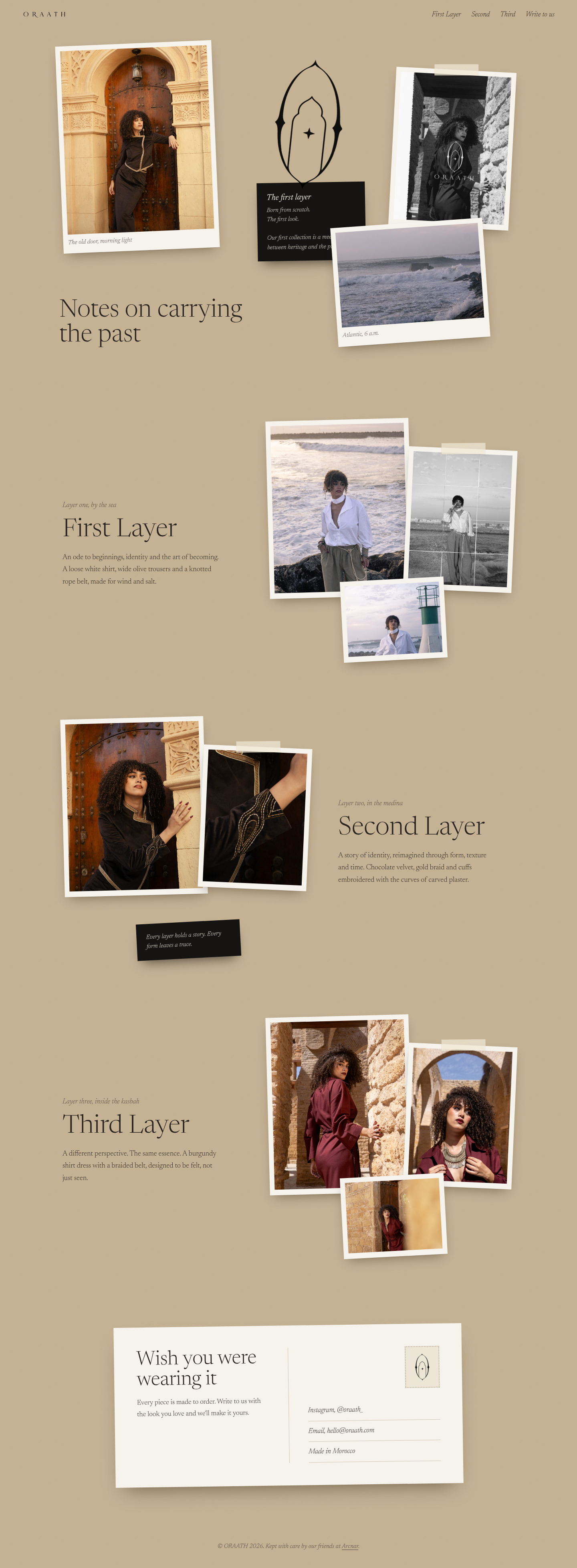 Carnet concept, desktop